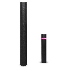 바디맵 EPP 폼롤러 원형 소프트 2종 세트, 블랙, 1개