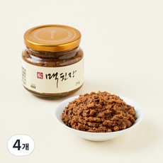 한국맥꾸룸 맥 된장, 250g, 4개