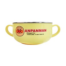 ANPANMAN 麵包超人 兒童雙手柄餐碗, 1入, 黃
