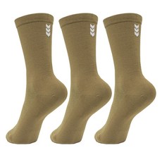 o2wheels BIOMAX 運動襪, 卡其色, 3個