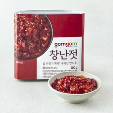 곰곰 창난젓, 250g, 1개