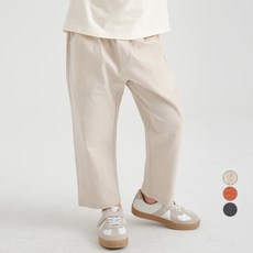 Lolly Tree 孩童褶皺棉質寬鬆九分褲