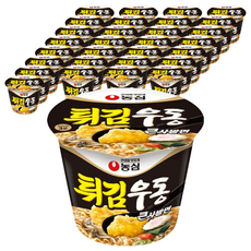 농심 튀김우동 큰사발면 111g, 30개