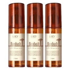 로픈 바오밥 퍼펙트 24 헤어 케어 오일, 110ml, 3개