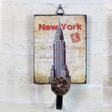 북유럽스타일생활용품시리즈_나무후크G_3, 1개