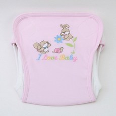 babybear 松鼠尿布兜 90號 (~12.5kg), 粉色, 1入