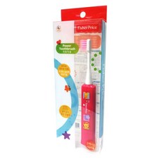 fisher-price 費雪 孩童電動牙刷, 粉色, 1入