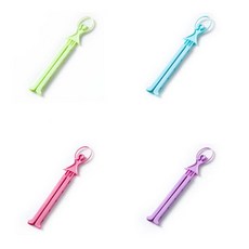 鞋子整理&收納_2_1組_靴子架, 綠色+藍色+粉色+紫色, 4入