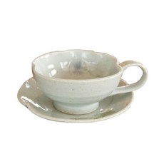 민들레분청 대추찻잔, 1개