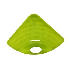 싱크대 삼각 모서리 선반 18 2pcs, 그린, 1개