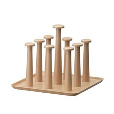 컵 건조대 9, 내추럴, 1개