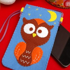 홈메디 핸드폰 지갑 만들기, 부엉이, 2개