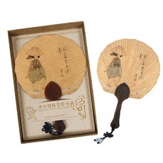 galleryunsu 韓國古風扇組, 寫全圖的女人（申潤福）