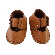 PLAY MALL 幼兒皮革鞋, 棕色, 110mm