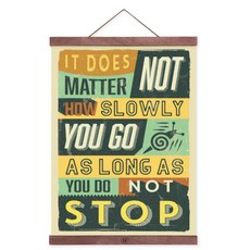 aryko 英文字圖案掛式海報 29號 you go款