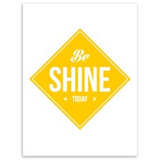 인테리어포스터8 shine