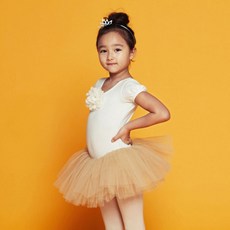 프리티발레 여아용 플라워댄스 발레복