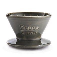 킨토 SCS-02-BR-GY BREWER 브루 드리퍼 2컵, 1개
