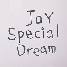 1AM 書法重點貼紙 Joy Special Dream, 淺灰色