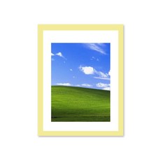 이코디 심플 포토 액자 A-24, 크림, 1개