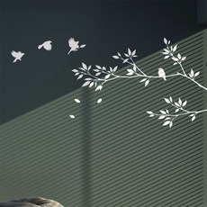 Webdeco 圖形貼紙 生命之樹 -A款, 白色