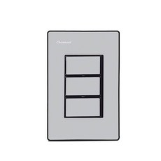 Homecoco 純銀開關 3件, 銀色