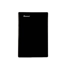 홈코코 素面單孔用插座盲蓋, 黑色, 1個