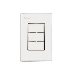 Home Coco 素面白色3開關, 1個