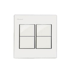 Home Coco 4開開關, 4個純白開關