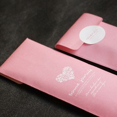 DVD Pepero 信封袋2入 + 貼紙2張, 4個, 愛