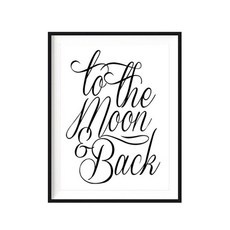 to the moon&back, 포스터