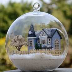 라이프스푼 DIY 미니어쳐볼, 4 눈쌓인집, 1개