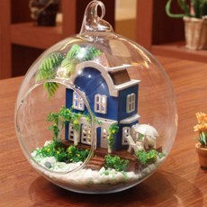 라이프스푼 DIY 미니어쳐볼, 13 블루하우스, 1개