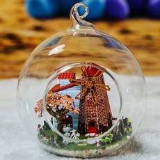 라이프스푼 DIY 미니어쳐볼, 21 단풍잎과 풍차, 1개