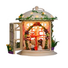 라이프스푼 DIY 미니어쳐볼, 50 그린오두막집, 1개