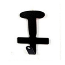 알파벳 후크 T, 1세트, 2개