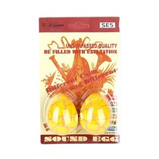 리베라 달걀형 촉감처리 애그 쉐이커, SE5, 1개, 옐로우