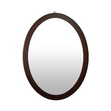 골든벨 p리빙 타원형 벽거울, 월넛
