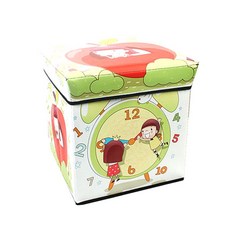 키움하우스 장난감보관함, 시계유니크, 1개