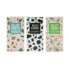 ECO FARM 清爽洗面皂, 黑酷100g+冰藍100g+自然綠100g