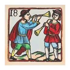 4만마켓 바르셀로나 Krappa, 목판화 음악가