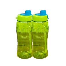 네오클레인 네오루프빨대물병, 그린, 600ml, 2개