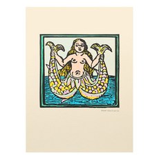 4만마켓 바르셀로나 Krappa, 목판화 바다의 요정