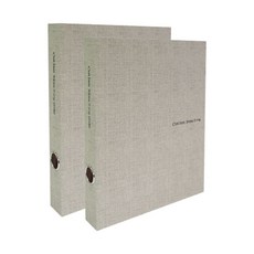 드림산업 쎄비엥 바인더 D링 3공, 오트밀, 2개
