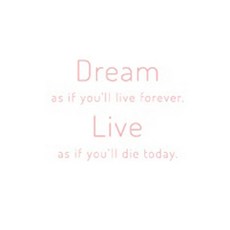 Slow Drawing 裝飾貼紙 Dream & Live A, 粉紅色