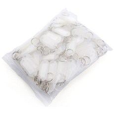 ARTSIGN 彩色鑰匙圈, 白色, 1個