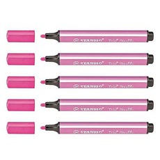 STABILO 思筆樂 Trio Scribbi 幼兒用簽字筆, 5個, 粉色