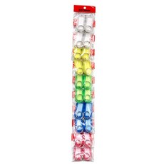 ARTSIGN 彩色鑰匙圈, 混色, 10個