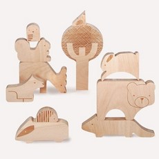 쁘띠꼴라쥬] 나무퍼즐, Forest Jumble, 1개