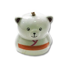 아트인 동물 풍경 곰 1개, 화이트